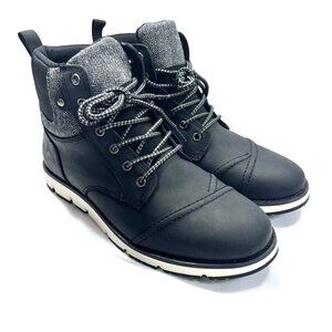 Territory Raider Cap Toe Ankle Men's Boots Black US Size 9.5 - No Box